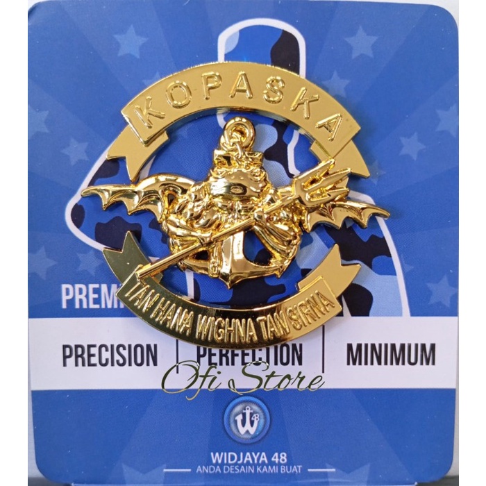 BISA GOSEND OFI STORE : EMBLEM TNI/EMBLEM TNI AL/EMBLEM KOPASKA/WIDJAYA 48