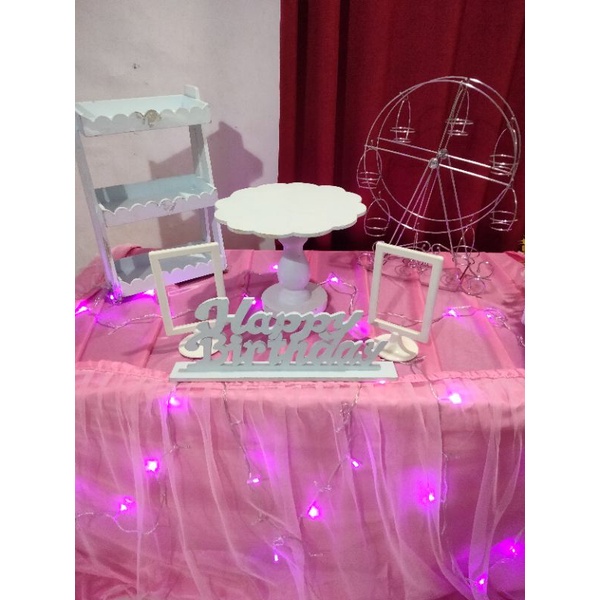 Diskon Dessert table Peralatan Ultah bukan jual Segera Habis