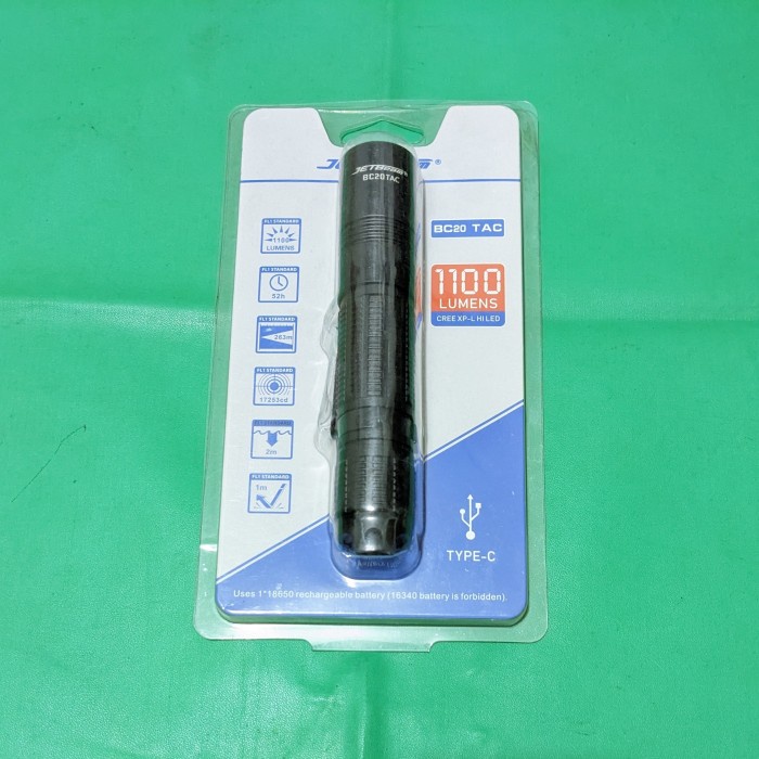 JETBEAM BC20 TAC 1100 LM USB C