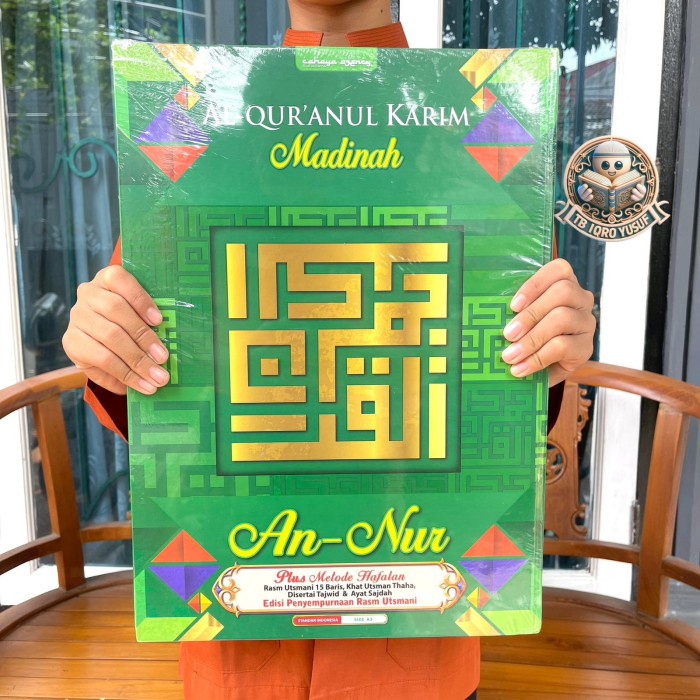 Alquran Samsia Ukuran Jumbo Madinah,Alquran Lansia Jumbo Besar