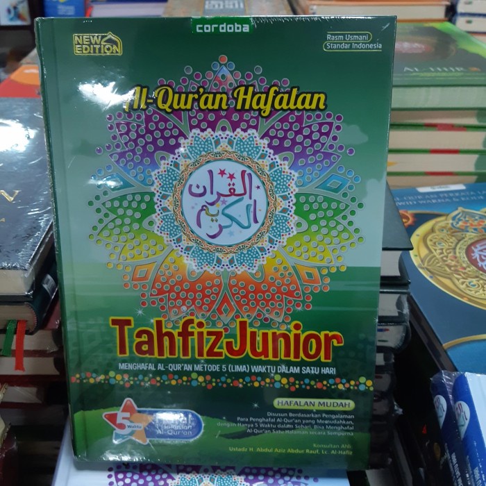 Al Quran Hafalan Tahfiz Junior : Menghafal Al Quran Metode 5 Waktu