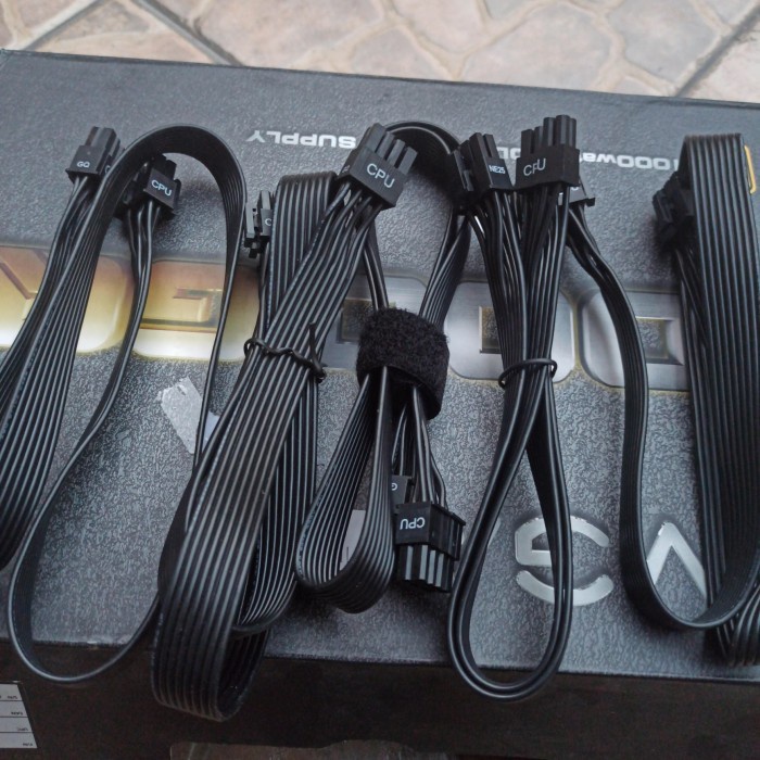 EVGA kabel modular CPU 4+4 ke 8pin PSU