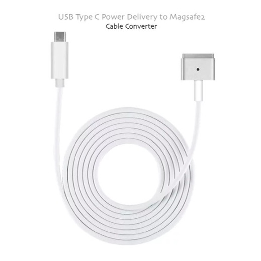 Kabel Magsafe2 Converter USB Type C Power Delivery to Magsafe2