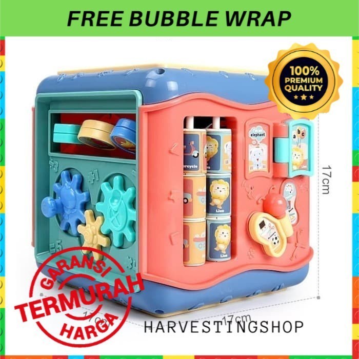 Kado Mainan Edukasi Anak Bayi Baby Laki Perempuan 1 2 3 6 7 8 9 Bulan