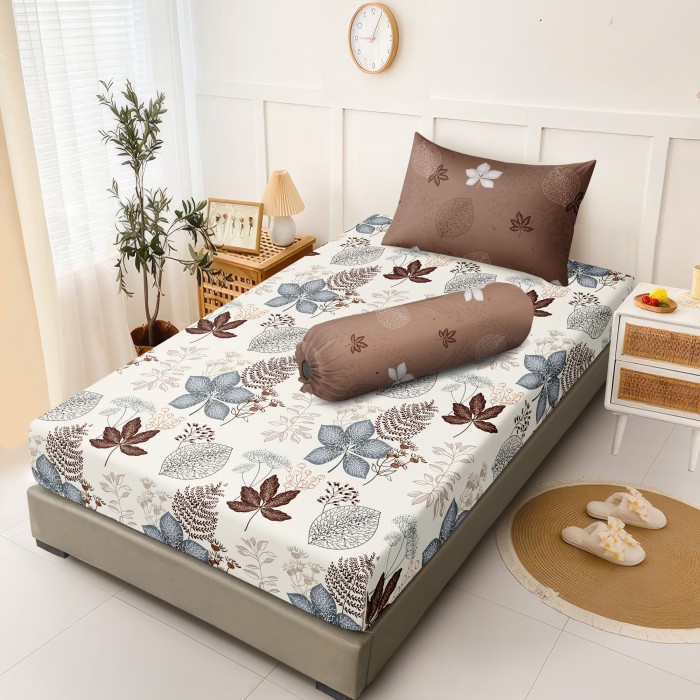 Sprei Illusions - Sprei Single 120x200 - Vinela halus tebal adem