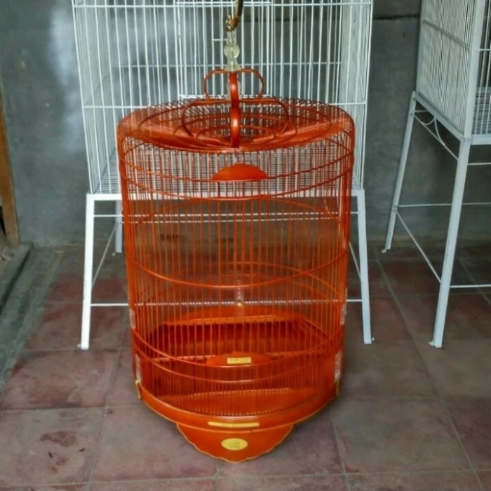 kandang burung murai merk BNR ribon no 2 full set