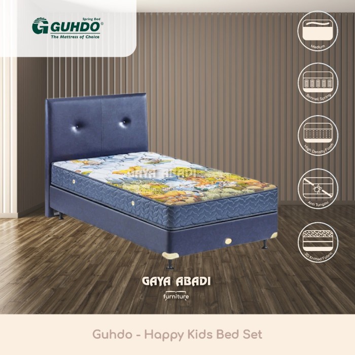Springbed Guhdo Happy Kids Bed Set / Kasur Happy Kids Bed Set - Guhdo