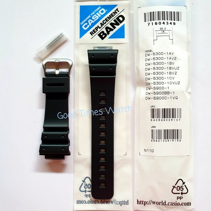Strap G-Shock Dw 5300 Dw 6600 Dw 8700 G 6900 Gw B5600 Casio Original Best Quality