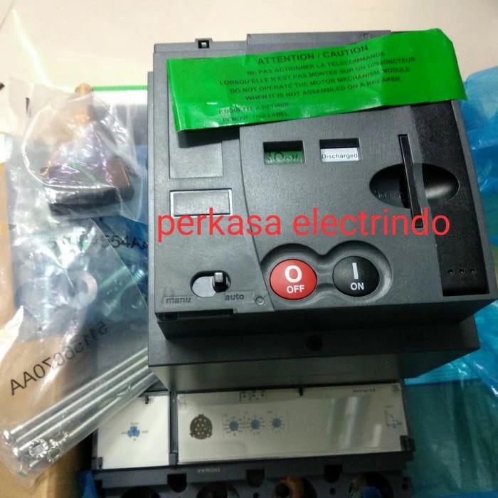 Paling Berkualitas Mccb Schneider Nsx400N 4P 400A Komplit Motorized