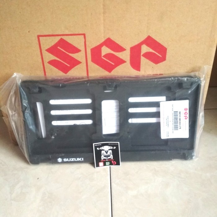 Cover Dudukan Plat Nomor Motor Original Suzuki