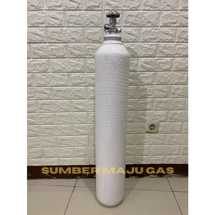 Murah Tabung Nitrogen 2M3 + Isi Nitrogen N2