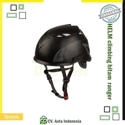 Helm Climbing Ranger Hitam