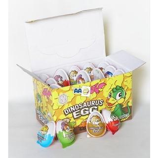 

NeW COKLAT COMPOUD HITAM MANIS BENTUK TELUR DINOSAURUS EGG ISI 30 X 6 GR