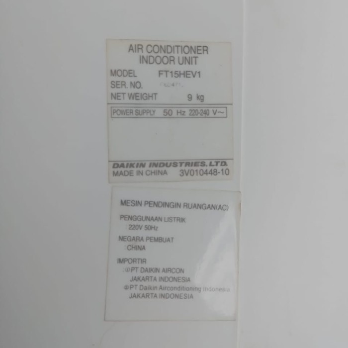 Thermistor Udara PCB Modul AC Daikin Sharp Gree Cina 1/2 3/4 1PK FT15HEV1 Original Cabutan Bekas