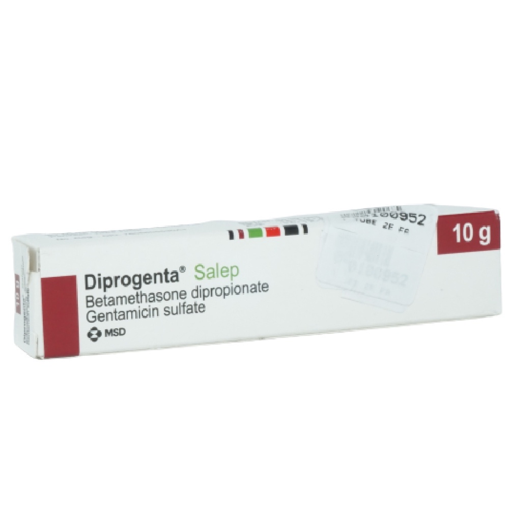 DIPROGENTA 0.1% OINT 10GR / GENTAMICIN/ INFEKSI KULIT / GATAL / RUAM / ANTIHISTAMIN / DERMATITIS /  