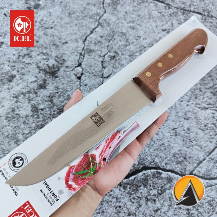 PREMIUM Pisau butcher knife icel jatoba wood 20 cm original 231.3100.20