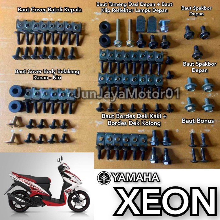 Baut Baud Full Set Body Bodi Xeon RC