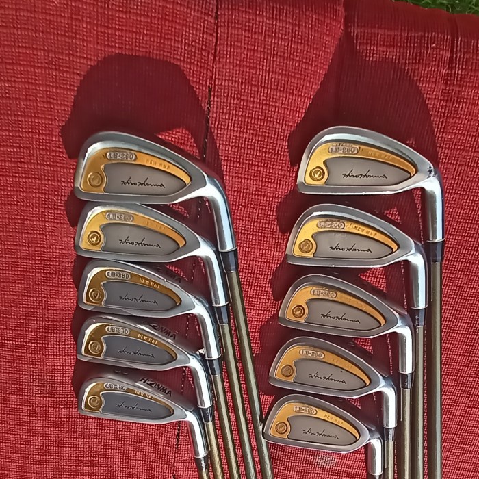 ironsett honma LB 280 dobel gold bintang 4