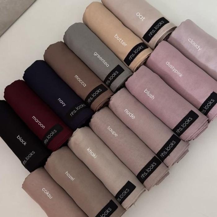 Nhs.Looks - Plain Voal Hijab Harga Promo