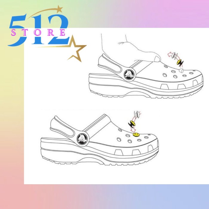 MILIKI SEGERA 512 ACTION FIGURE CROCS JIBBITZ TOY STORY - CHARMS MINIATUR TOY STORY QLH