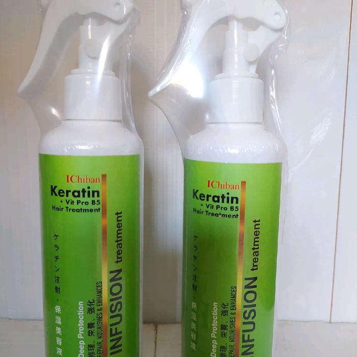 ichiban keratin infusion treatmen hijau 250ml