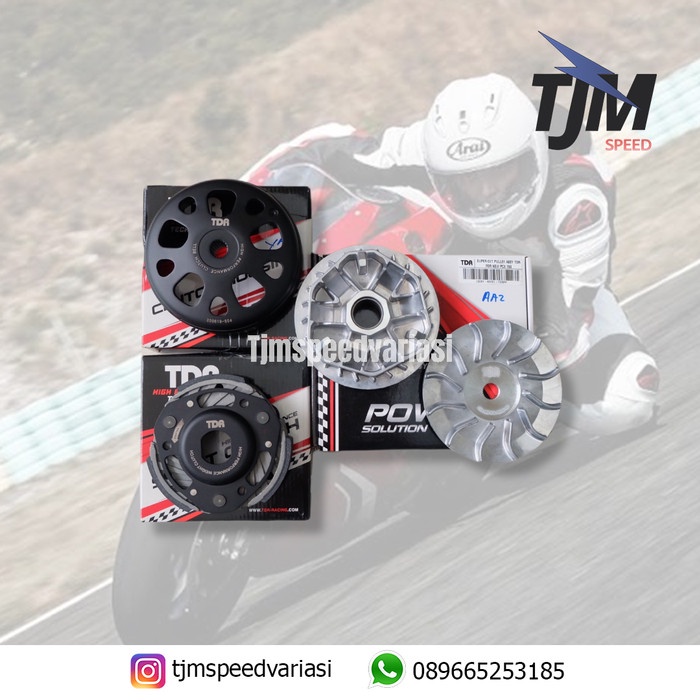 Mangkok Ganda, Kampas Ganda + Pully Assy Tdr Vario 125/150,Pcx,Adv