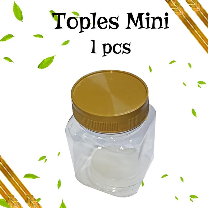 [Masih] Toples Bumbu Dapur - Toples Sambal Bumbu Dapur 200 ml Botol Plastik Wadah -
