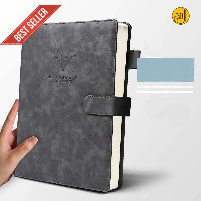 

baldan Toddi Buku Catatan Harian Notebook Cover Kulit Magnetic Buckle - TL4 good quality
