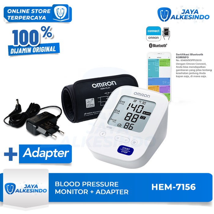Tensimeter Digital Omron HEM 7156A - Include Adaptor HEM7156A