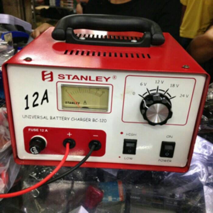 Paling Baik Charger Aki/Accu Mobil/Motor/Truck (Trafo) 6V-24V 12A Atanly