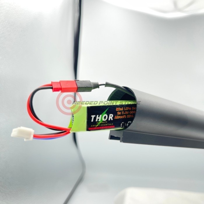 READY THOR MINI LIPO BATTERY 7.4V 2S 400MAH JST CONNECTOR LIPO BATTERY HPA AIRSOFT BATRE LIPO HPA