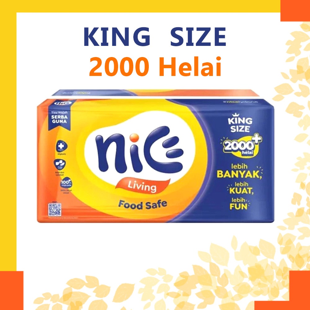 Terbatas Tissue Nice 1KG, Tissue Nice 2000 helai, Tissue Nice 2000 lembar, Tissue 1KG Hari Ini Saja