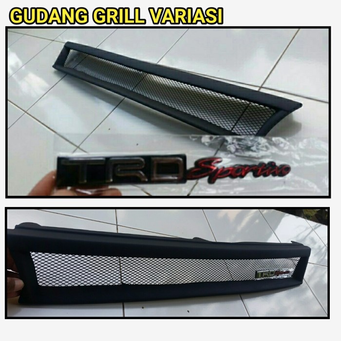 PREMIUM Grill corolla twincam AE92 jaring+emblem TRD sportivo