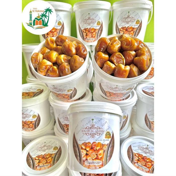 

NeW Kurma Sukari Al Qasim Ember 850gram Makanan Camilan Manis
