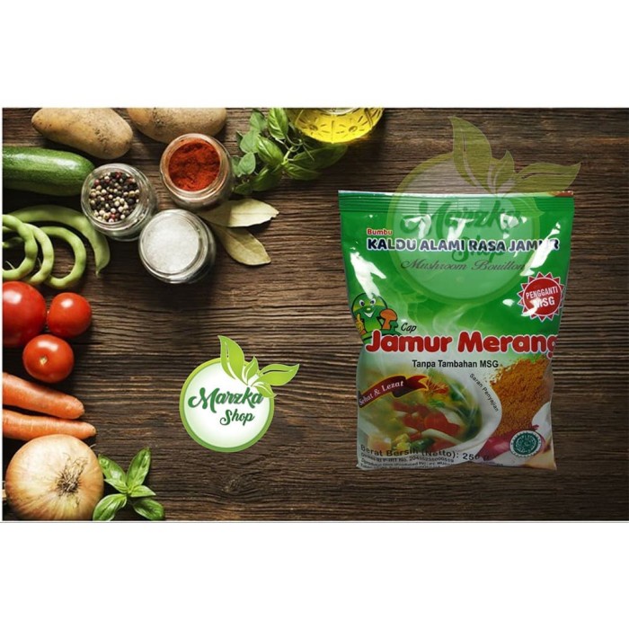 

NeW Kaldu alami Cap jamur merang. Kemasan 250gr