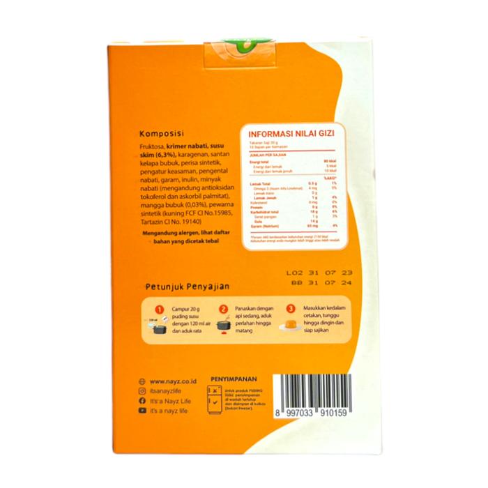 

NeW NAYZ Puding Susu Anak 100g Puding Mpasi Puding Bayi