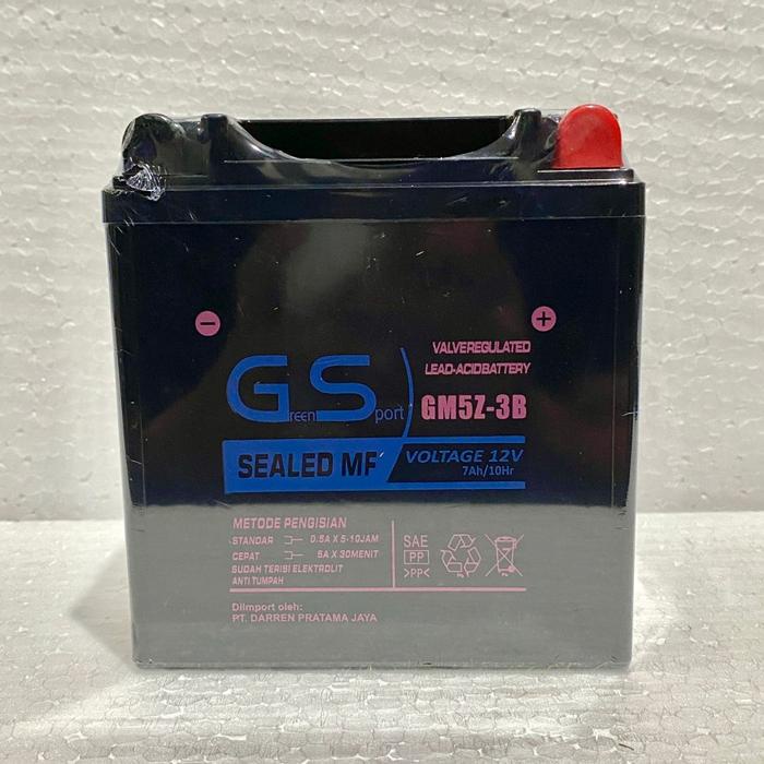 terbaru  aki motor yamaha jupiter z gm5z 3b gs aki kering mf ready