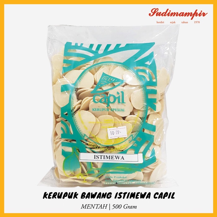 

Wdo - Kerupuk Bawang Istimewa Capil Mentah (500Gr) Oleh Oleh Surabaya