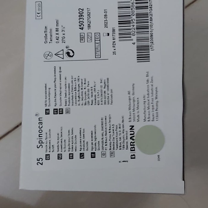SPINOCAN 27 B BRAUN