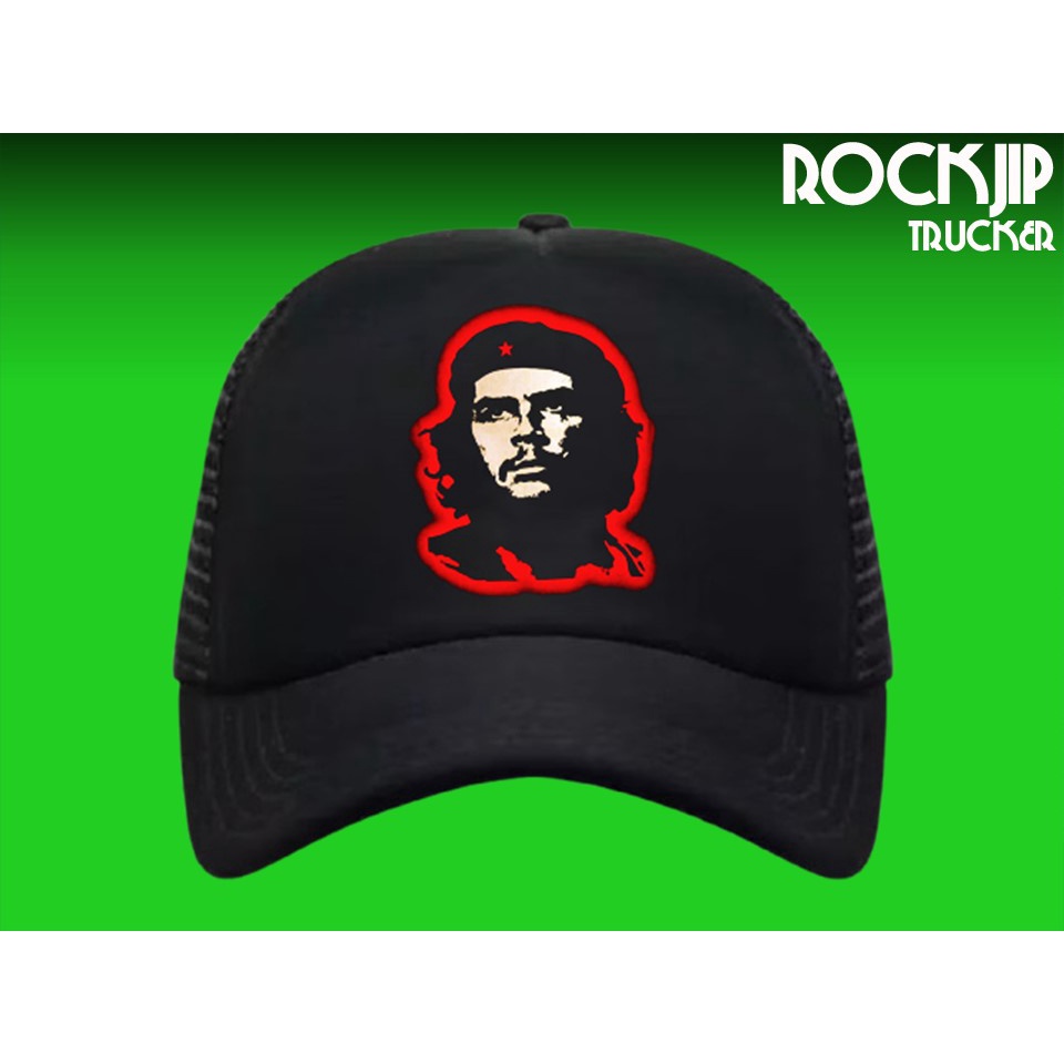 Jual Topi Distro Tucker Custom Jaring Snapback Musik Pria Wanita Band Fashion Outdoor Che Guevara 2