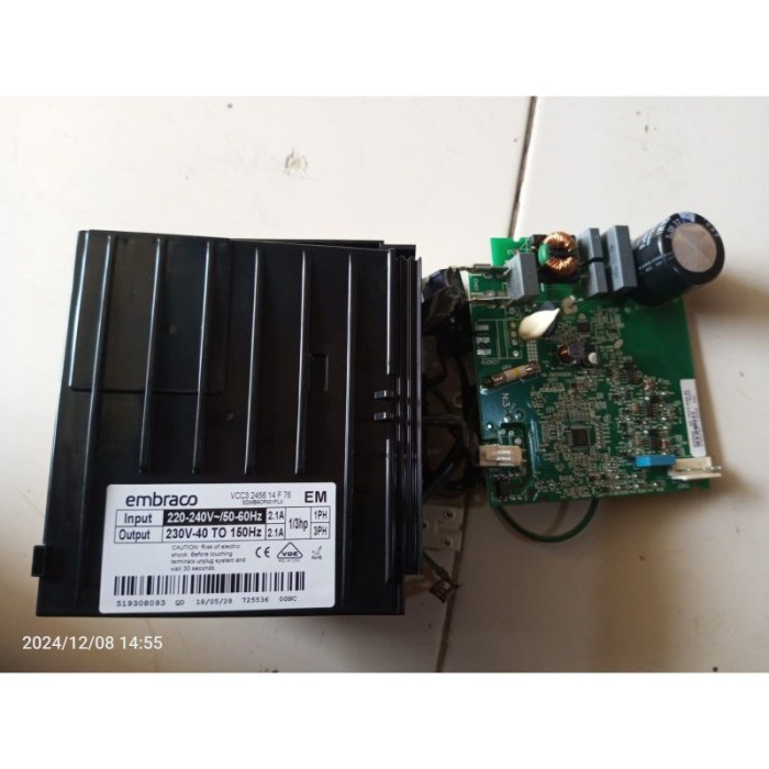 Modul pcb kulkas inferter embraco VCC3 2456 14 F 76 original