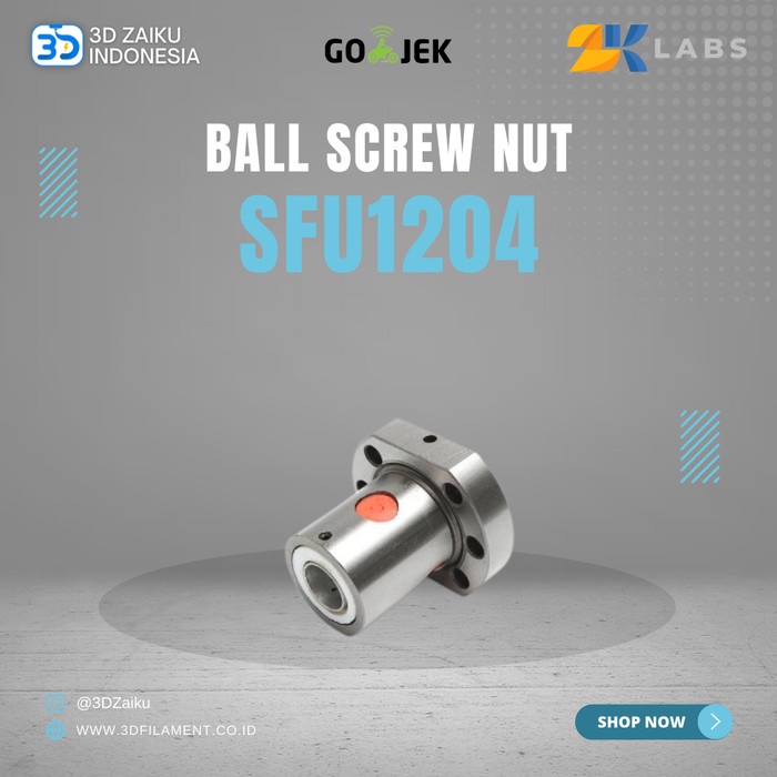 Spesial Zklabs Cnc Router Ball Screw Nut Sfu1204