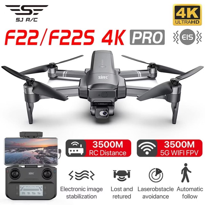 SJRC F11-4k-pro Drone Quadcopter UAV UHD 2-Axis / DRONE SJRC F11PRO 4K
