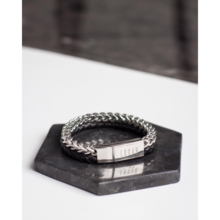 Gelang Cowok / Gelang Pria/ Gelang Kulit / Gelang Fashion Berkualitas