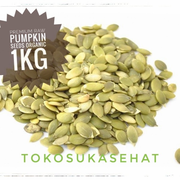 

BARANG TERLARIS Pumpkin Seed (Seeds) Organik -1kg (Biji Labu Organic)
