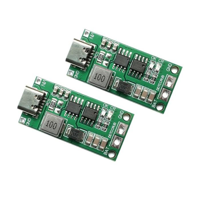 Terlaris Modul Pcb Charging 18650 Type C Module Charger Type C
