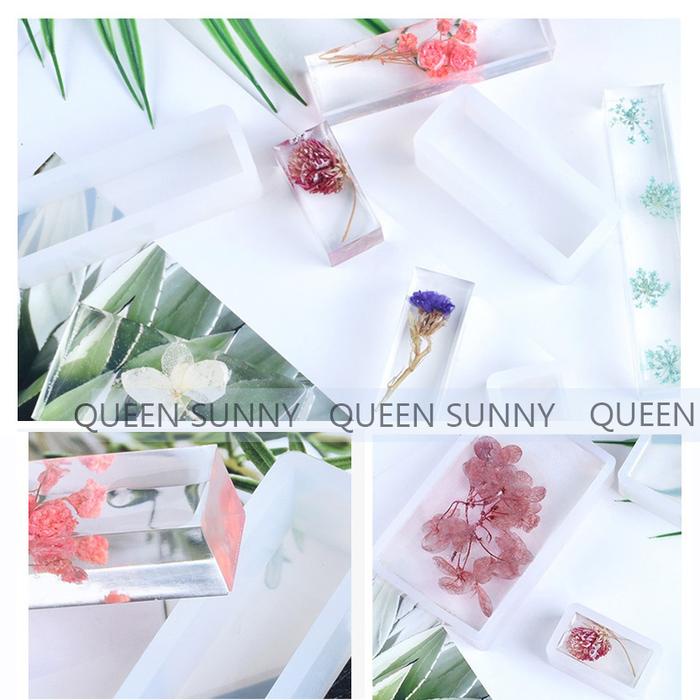 CETAKAN KOTAK PERSEGI PANJANG CETAKAN KOLAM MOLD RESIN BAHAN SILIKON KODE 1333