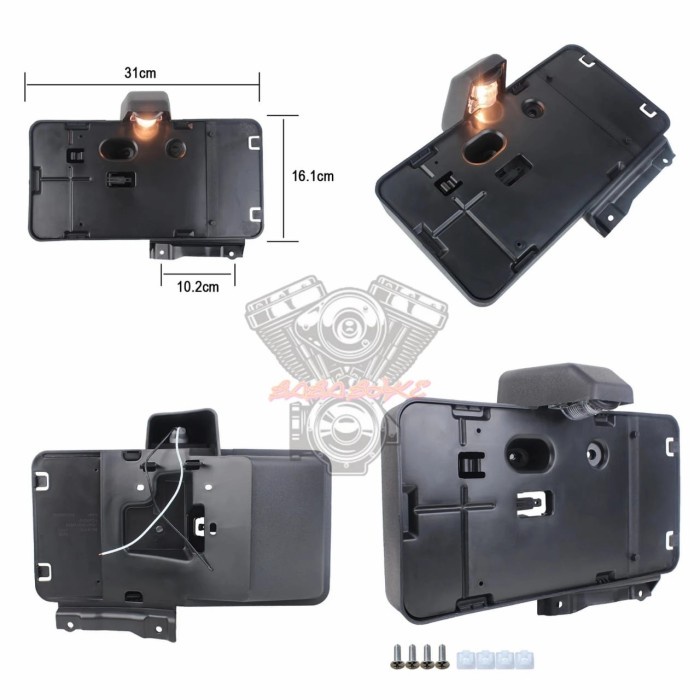 Terpopuler Tatakan Plat Nomor Jeep Jk Rubicon Wrangler License Holder Jeep