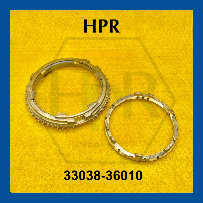 Asli Ring Synchronizer Sinkromis Set 33038-36010 Gigi 2 Dyna 125Ht Dutro Berkualitas