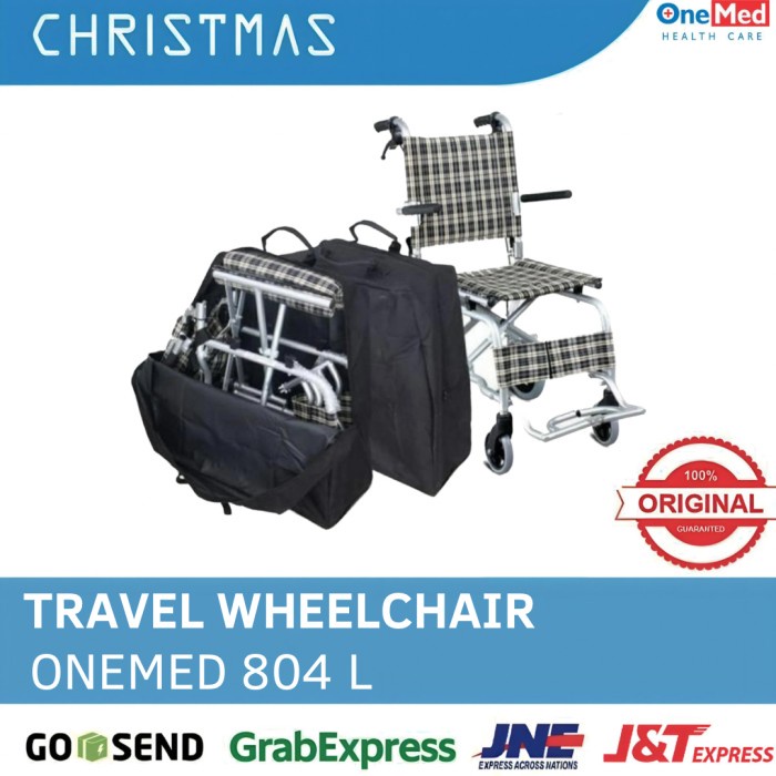 Ready (GRAB) Kursi Roda Lipat GEA / Kursi Roda Travel GEA FS 804 FREE TAS